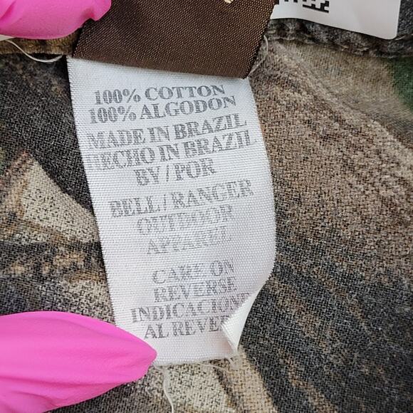 Vintage Ranger RealTree Camo Button Shirt XL 24x32 Hardwoods - Picture 7 of 14